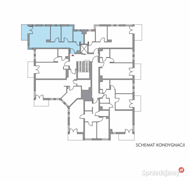 Słoneczne mieszkanie 63 m2 Osiedle Sokołówka 3 piętra i więcej Łódź