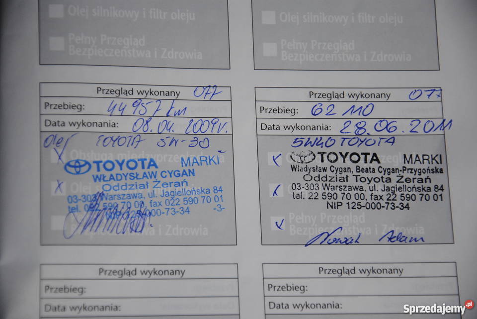 Toyota Avensis 18 benzyna Polski Salon 100 serwisowany w ASO Grójec