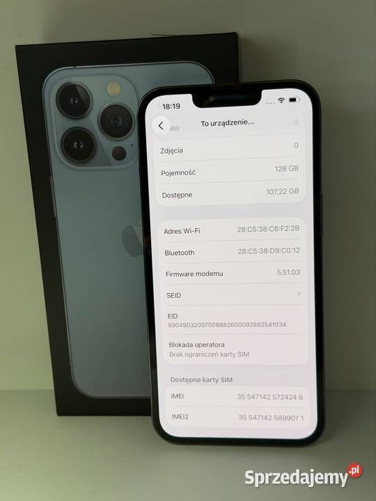 iPhone 13 Pro 128GB 100 Kondycja Kalisz sprzedam