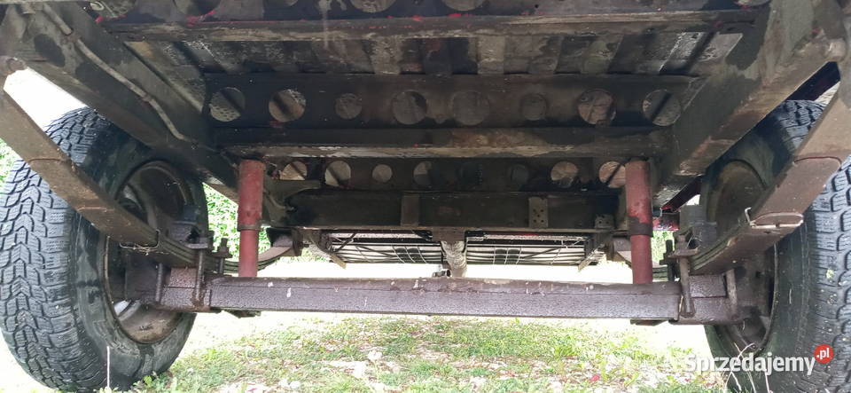 Przyczepa 750 zarejestrowana OC Polonez TRUCK Sieradz