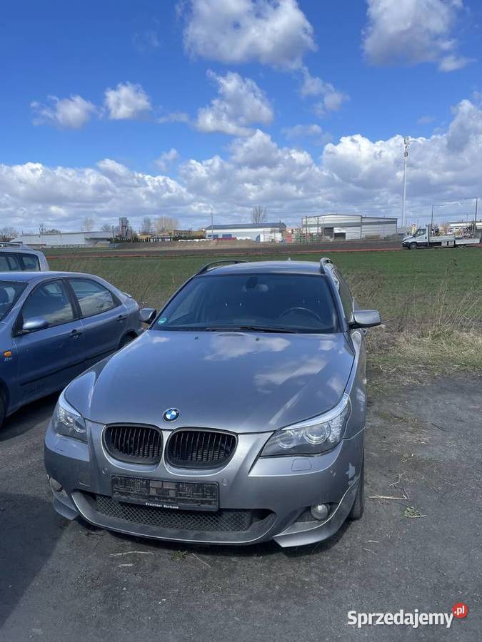 BMW E61 525 uszkodzony kujawsko-pomorskie Inowrocław