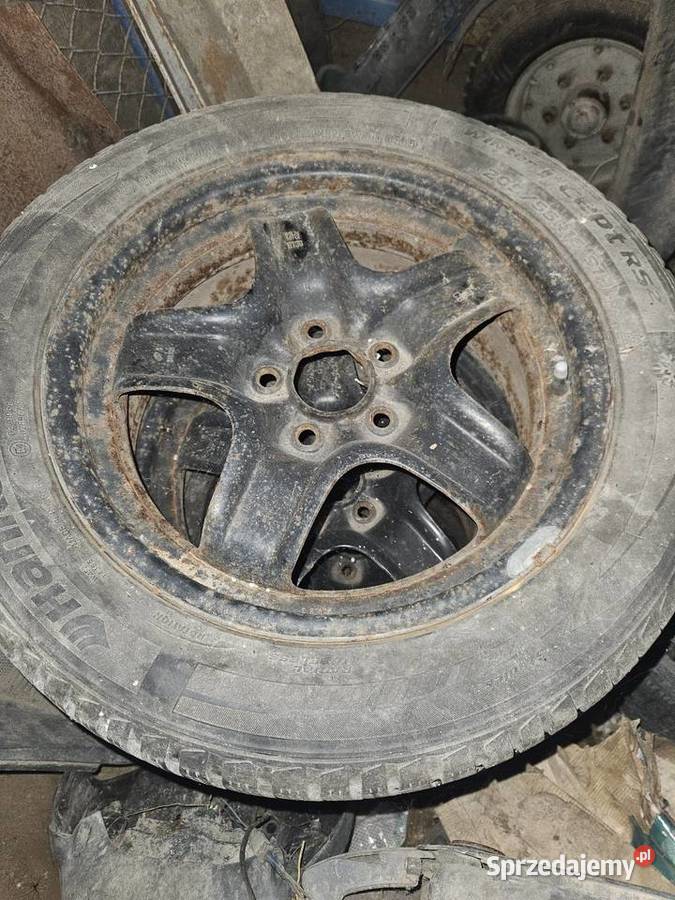 Koła stalowe strukturalne opel 16 5x110 Trzemeszno sprzedam