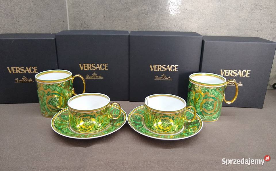 Kubek Rosenthal Versace Medusa Garland Green