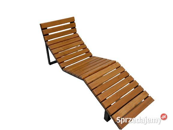 Nowy leżak miejski parkowy PRODUCENT
