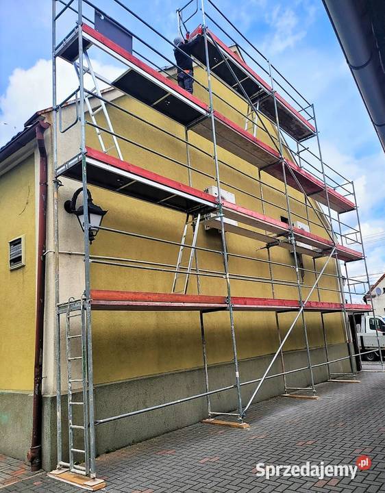 Używany zestaw rusztowania na szczyt 12x102 Stare Siołkowice