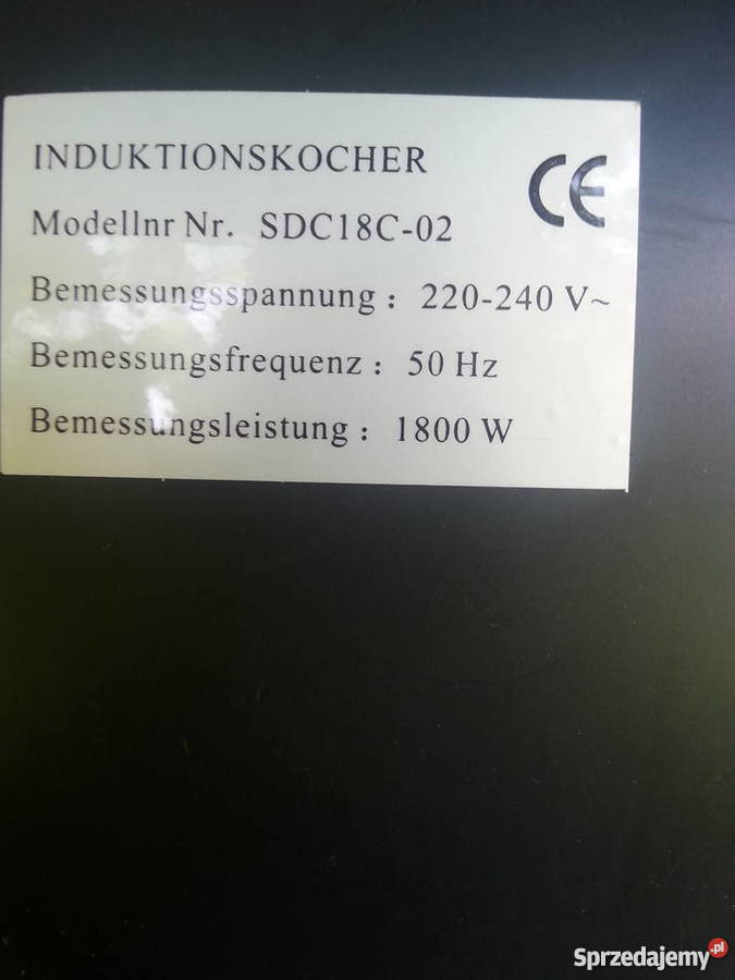 KUCHENKA NOWA INDUKCYJNA 55cm Chodel