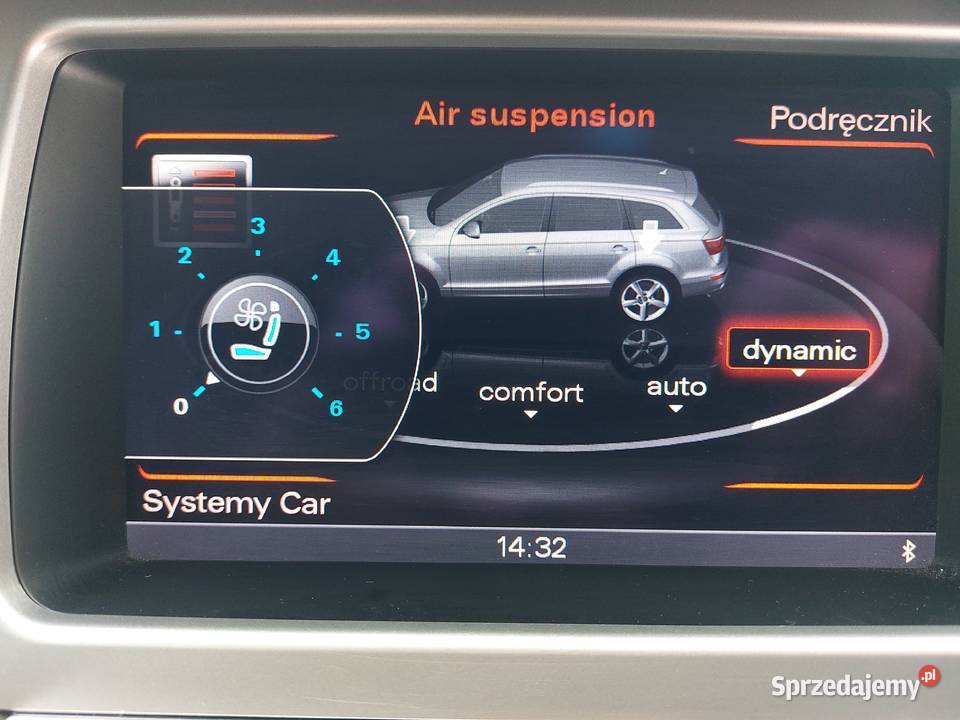 AUDI Q7 42 TDI V8 QUATTRO pakiet V12 aktywny gniazdo SD Kraków