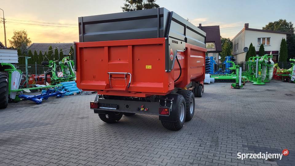 Przyczepa skorupowa tandem budowlana 10 TON Ursus Strzegowo