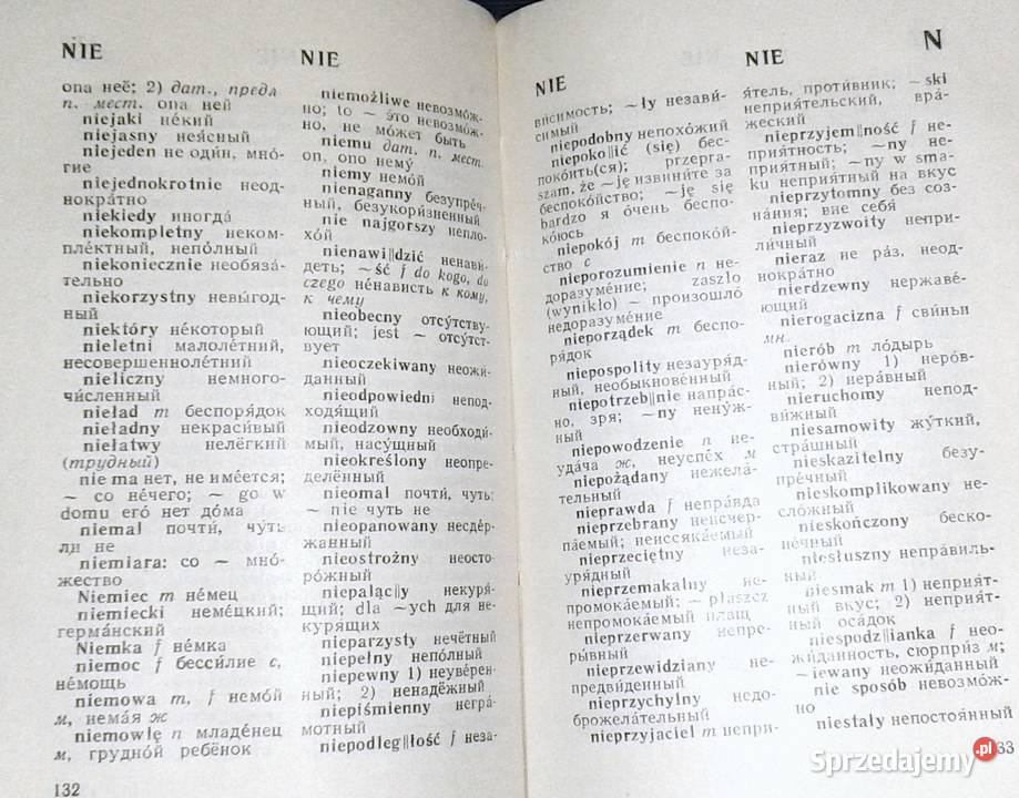 Słownik polskorosyjski rosyjskopolski Wyd 1987 lubelskie Chełm