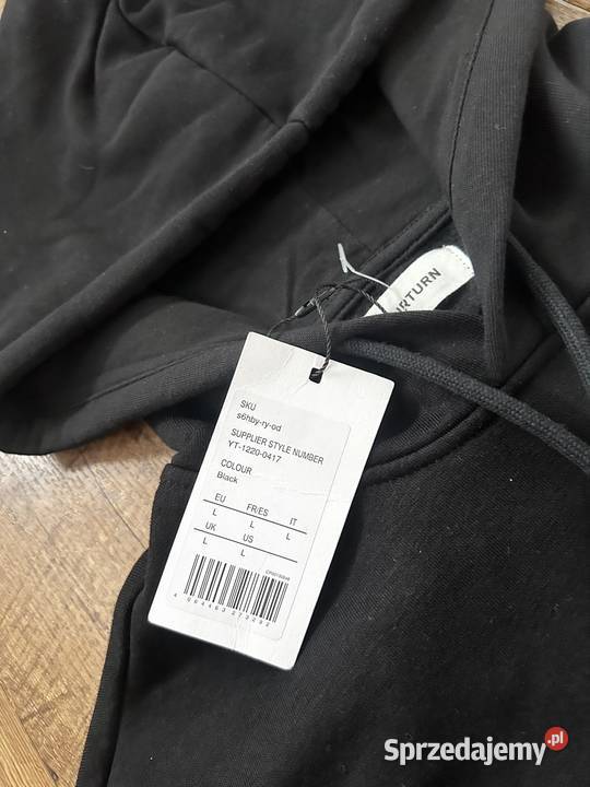Bluza męska L czarna bluza męska z kapturem Męska Wyszków