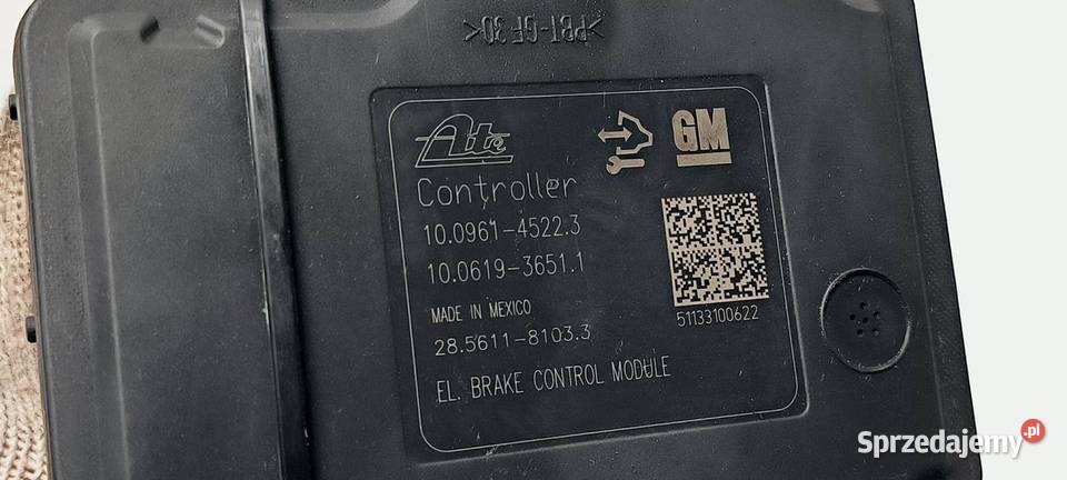 POMPA ABS HAMULCOWA OPEL ASTRA J 13356789ACB kujawsko-pomorskie Lipno