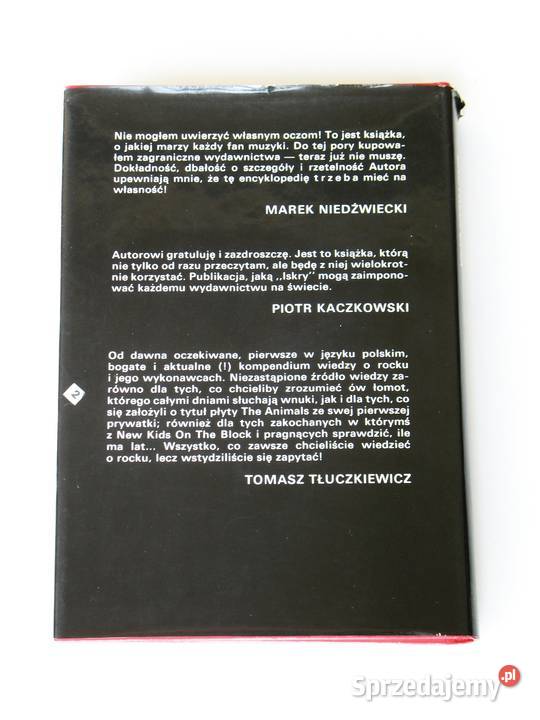 Rock Encyklopedia Wiesław Weiss twarda z obwolutą Kraków