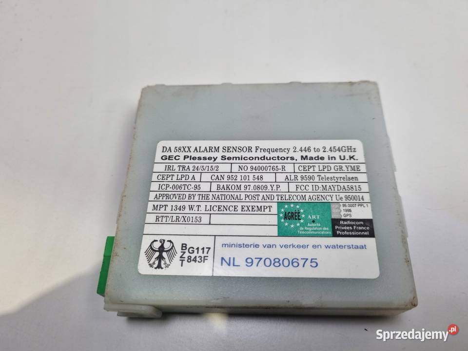 Volvo C30 V50 S40 II MODUŁ ALARMU Sterownik Komputery Rudka