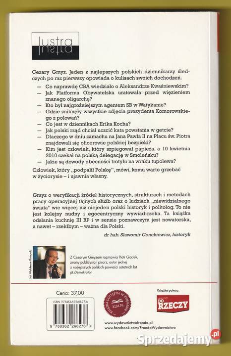 ZAWÓDDZIENNIKARZ ŚLEDCZY CEZARY GMYZ 2013 Łódź