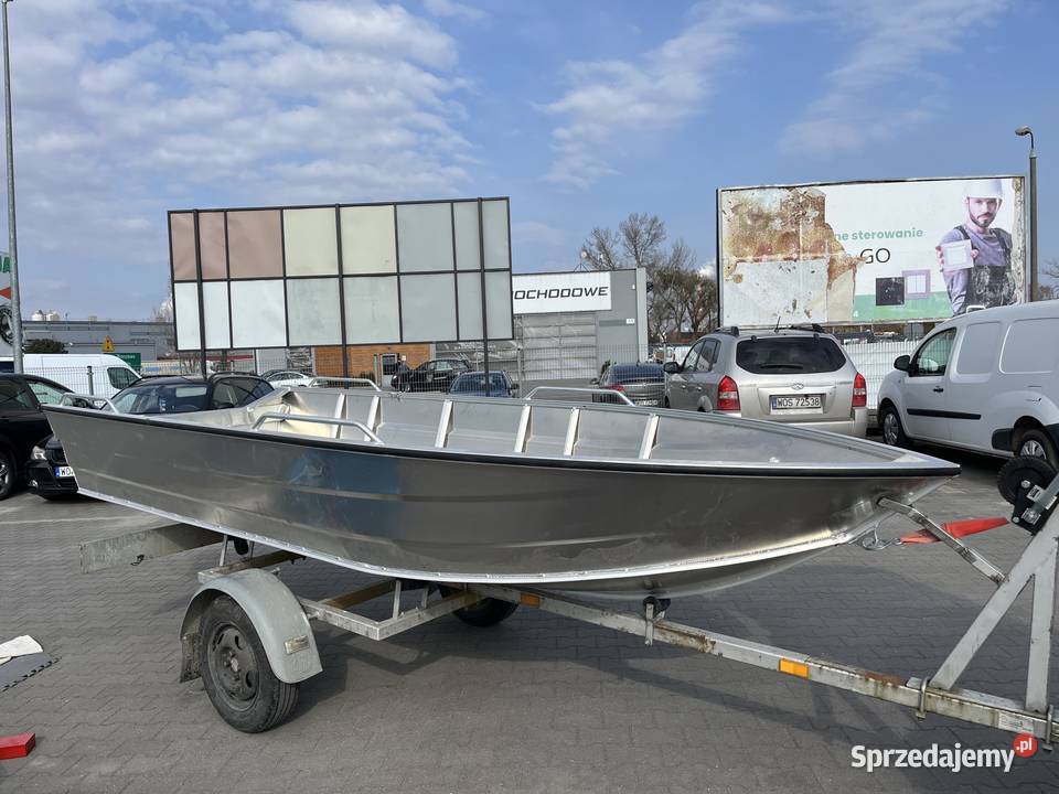 Łódź wędkarska aluminiowa Warszawa