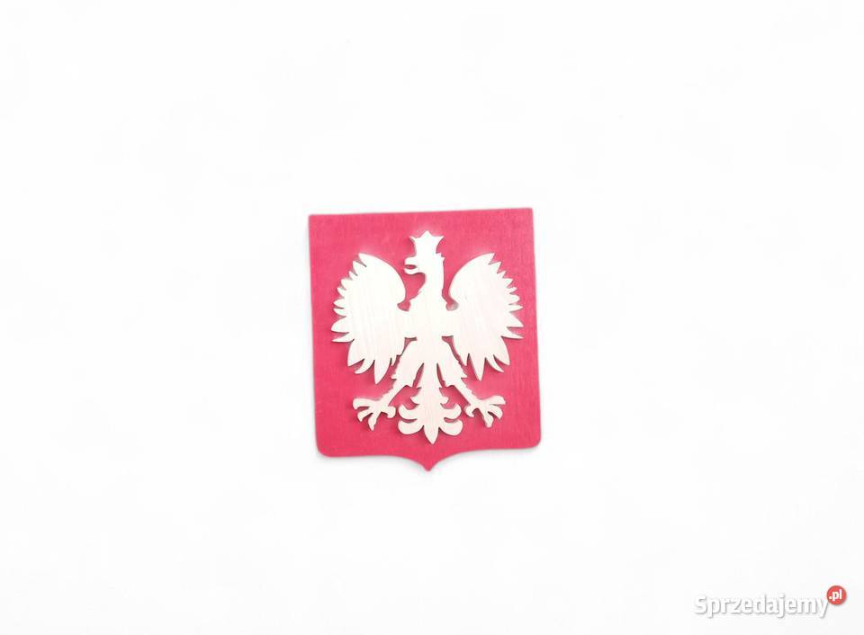 Godło Polski ręcznie robione Handmade drewno 17 Rękodzieło