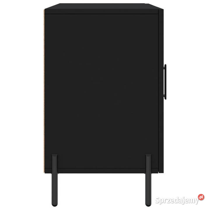 Komoda czarna 100x36x60 materiał drewnopochodny Warszawa