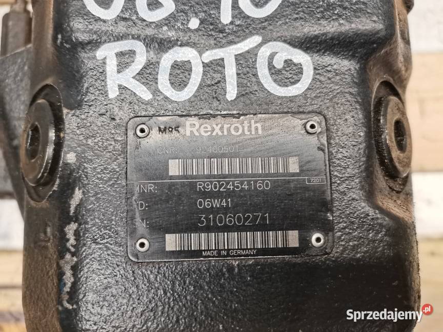 Pompa hydrauliczna Merlo 3816 Roto Rexroth wielkopolskie Wilkowo sprzedam