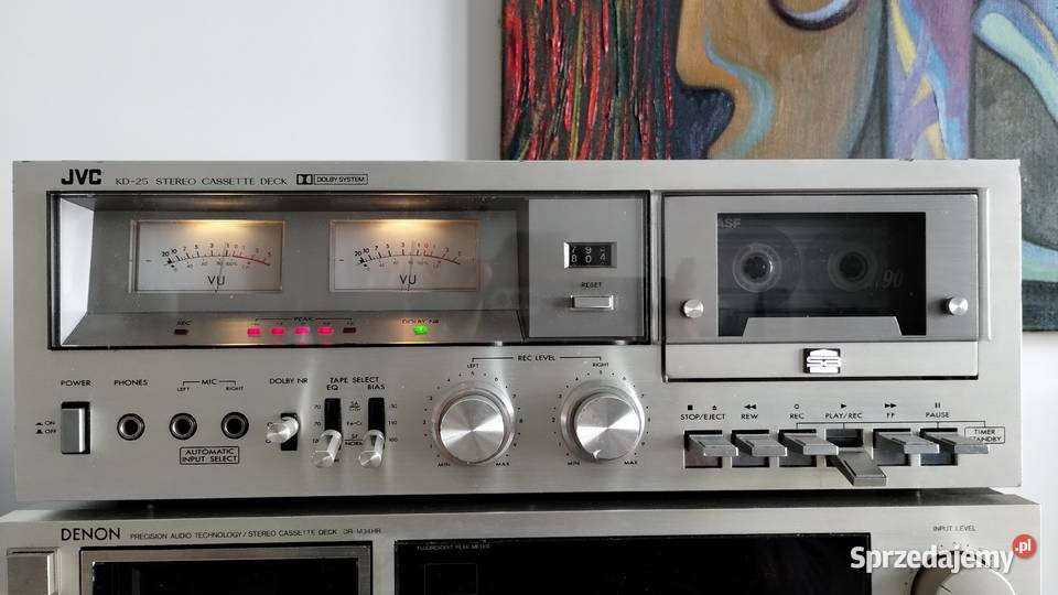 Magnetofon deck JVC KD25 vintage Warszawa