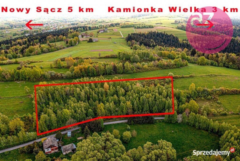 Działka rolna MszalinicaKamionka Wielka Mszalnica