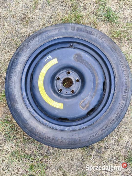 koło zapasowe vw 5x112 r18 Zgierz