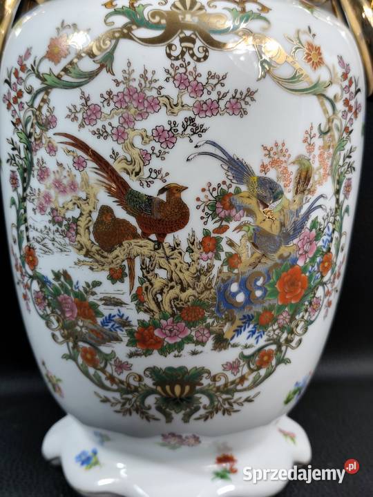 Ekskluzywny Chiński Wazon Porcelanowy Vintage łódzkie Poddębice