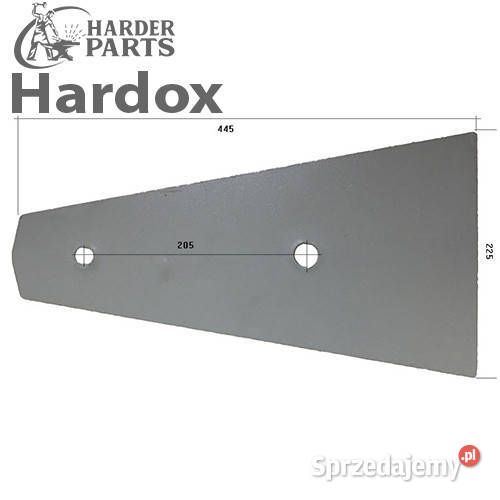 Płoza HARDOX 3411525S DMV1 części do pługa Suwałki sprzedam