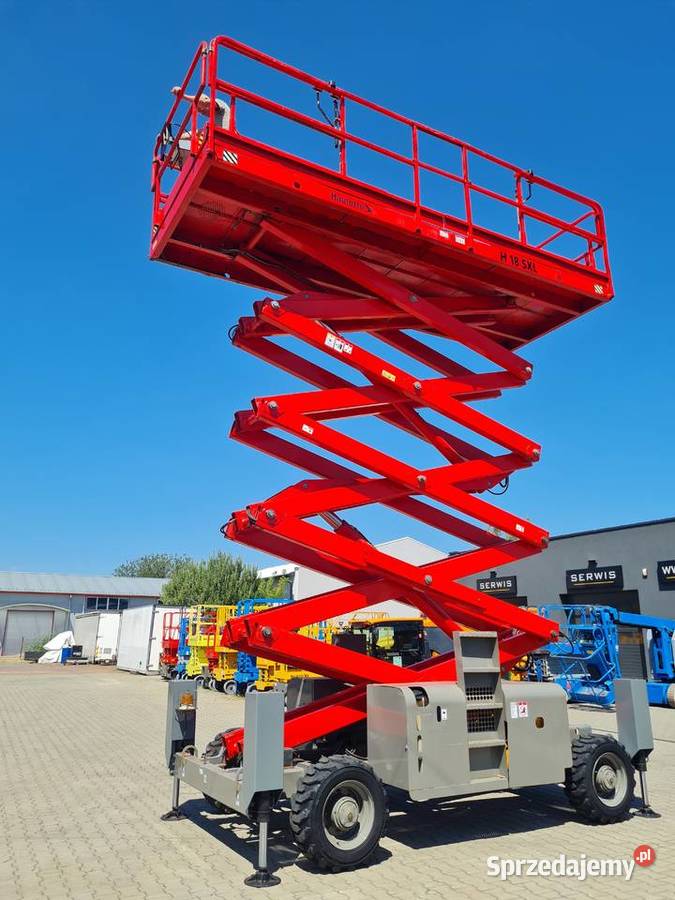 Podnośnik Haulotte H18 SXL wys robocza 18m małopolskie Dąbrowa Tarnowska