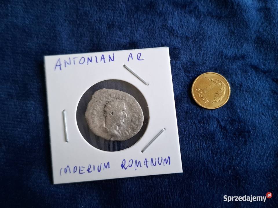 Imperium Romanum antonian srebro do Numizmatyka