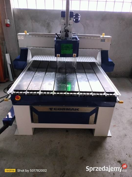 Frezarka do drewna CNC CORMAK C1212 DSP obszar