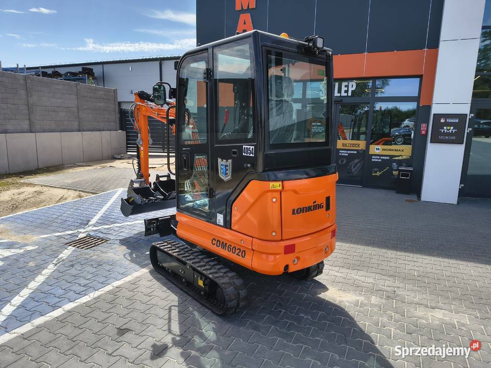 MINIKOPARKA GĄSIENICOWA 2 TONY LONKING JCB CAT pełny VAT Krotoszyn