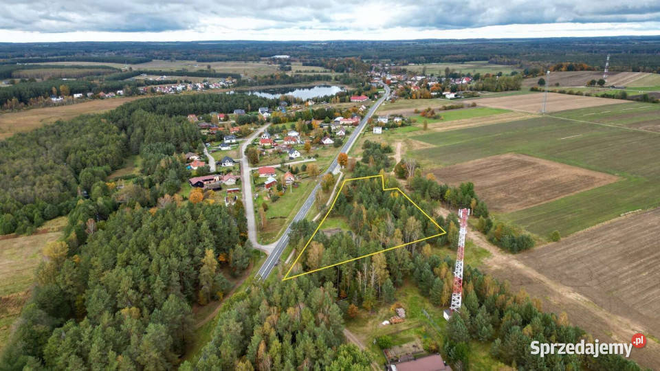 Działka inwestycyjna drodze DK21 8227m2 Trzebielino