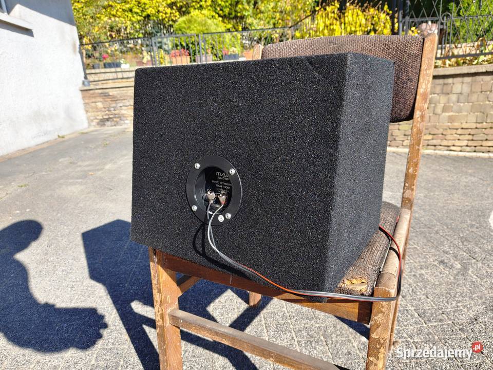 Skrzynia basowa bassowa subwoofer tuba Mac Audio Głośniki