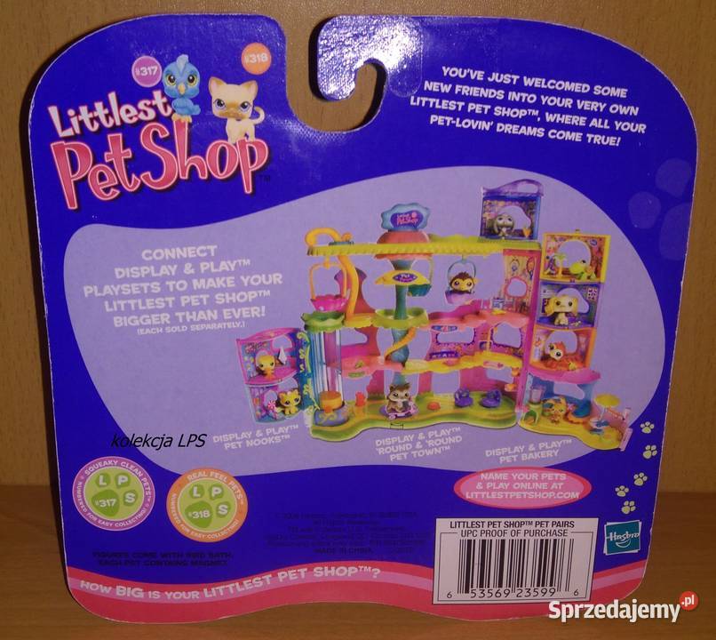 LPS ZESTAW shorthair fuzzy 318 UNIKAT Littlest Rybnik sprzedam