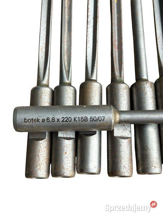 Wiertło lufowe Botek 68 x 220 mm K15B chłodzone Tuliszków