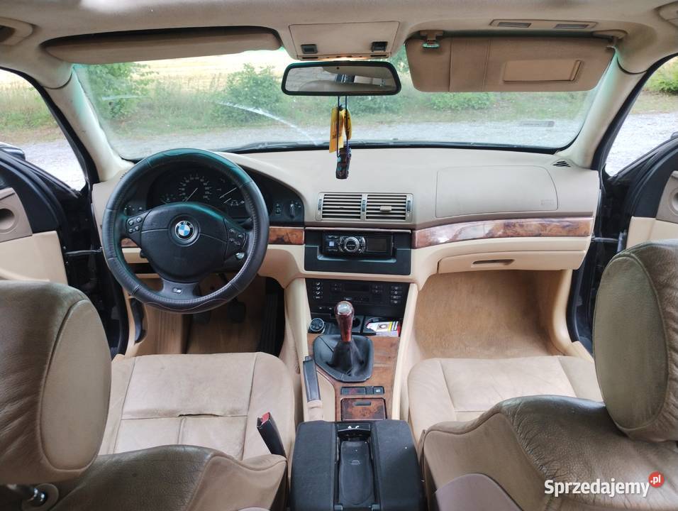 BMW E39 30D M57 skóry banan aluminiowe felgi lubelskie Chełm