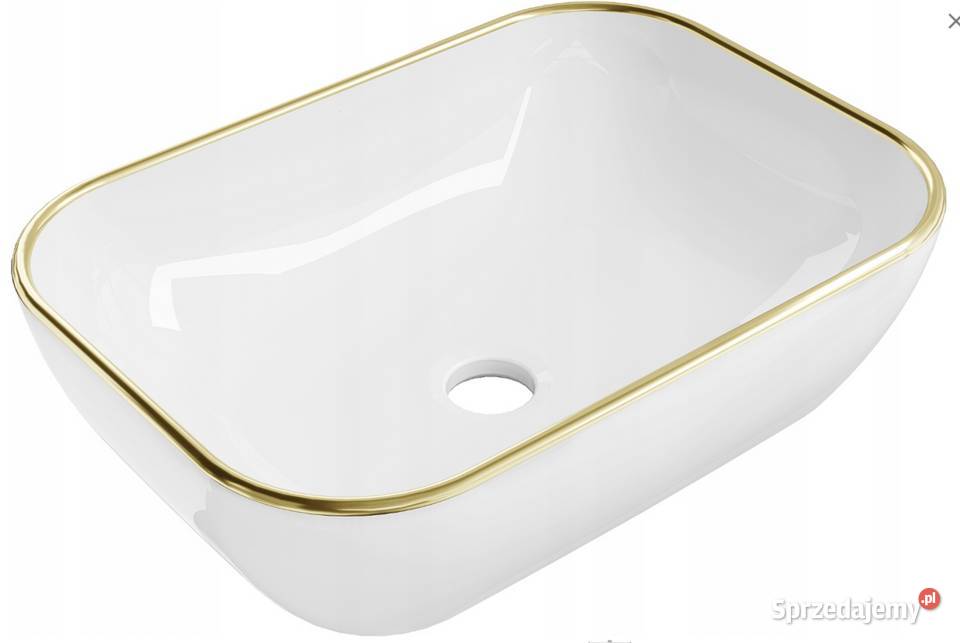 UMYWALKA nablatowa 45x32 ZŁOTY RANT Gold Edge podlaskie Choroszcz
