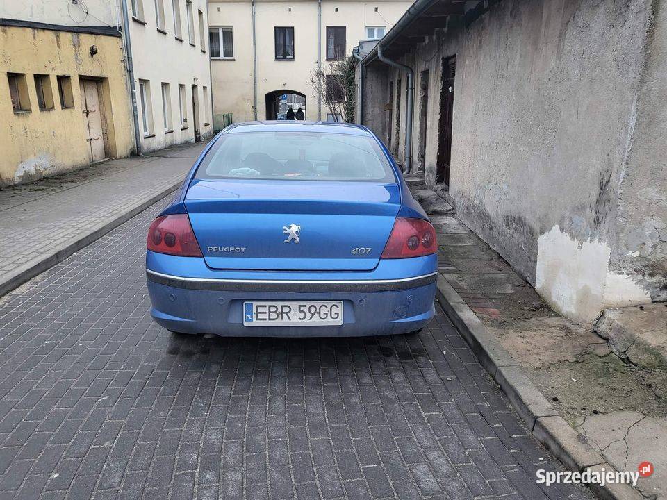 Sprzedam Peugeot 407 20 bądź zamienie na alfe Brzeziny sprzedam