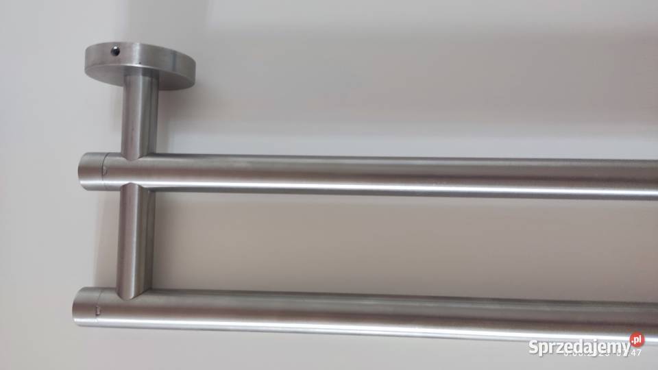 WIESZAK NA RĘCZNIKI PODWÓJNY STAL NIERDZEWNA Pozostałe Bielany Wrocławskie sprzedam