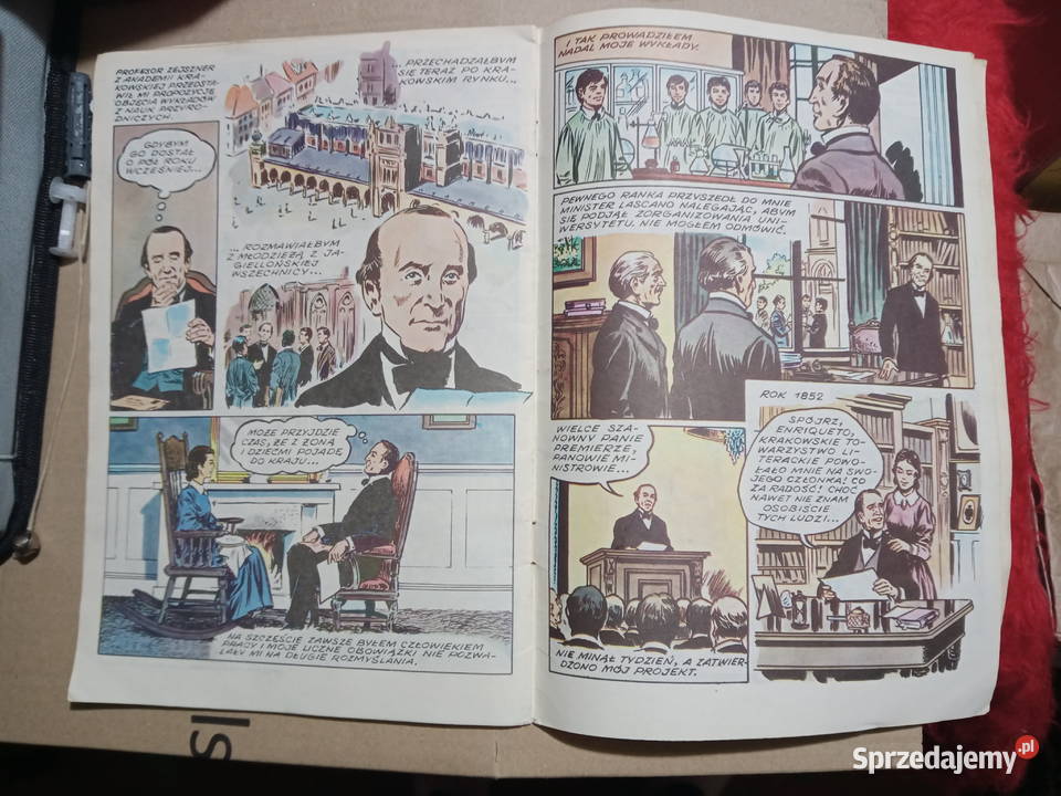 Komiks Gdzie Ziemia drży O Ignacym Domeyce 1988r Komiksy Świdnik