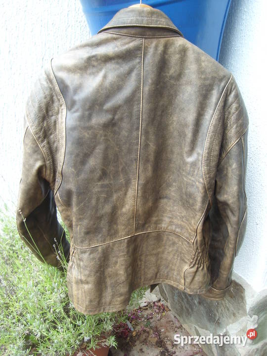 Biker Kurtka Motocyklowa Skorzana XL Hans kurtki zachodniopomorskie Pobierowo