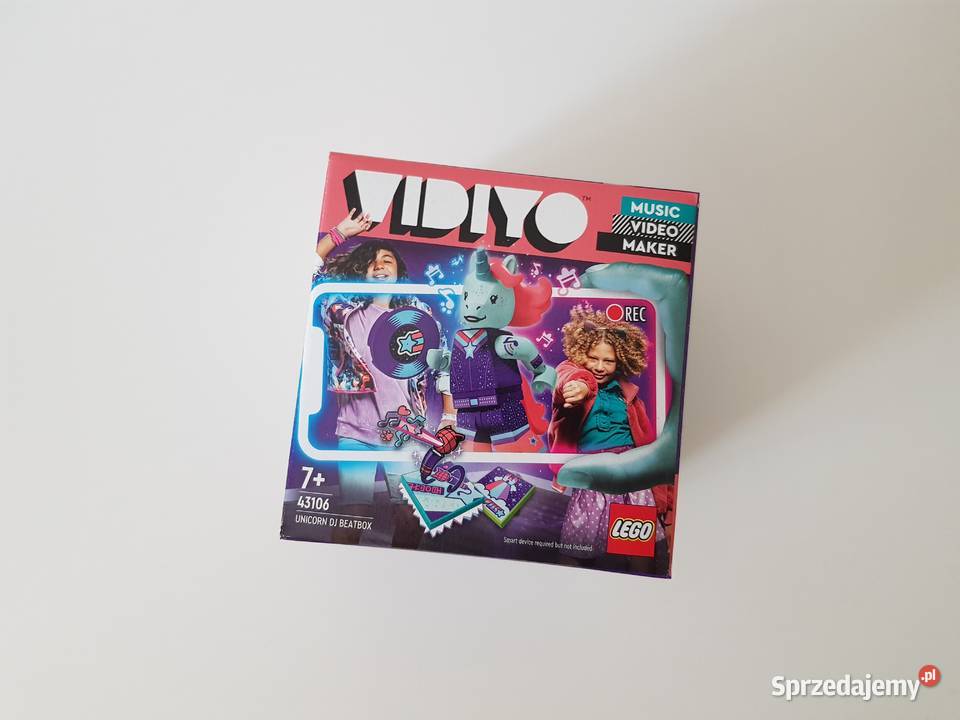 Nowe LEGO vidiyo Unicorn DJ BeatBox 43106 Warszawa