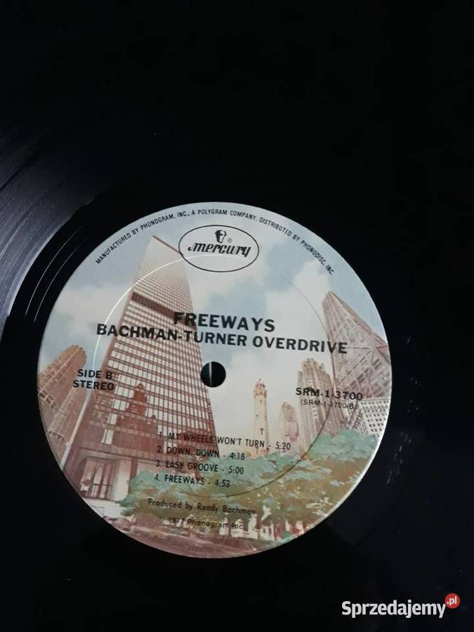 BACHMAN TURNER OVERDRIVE Freeways 1977 płyta winylowa podkarpackie Rzeszów