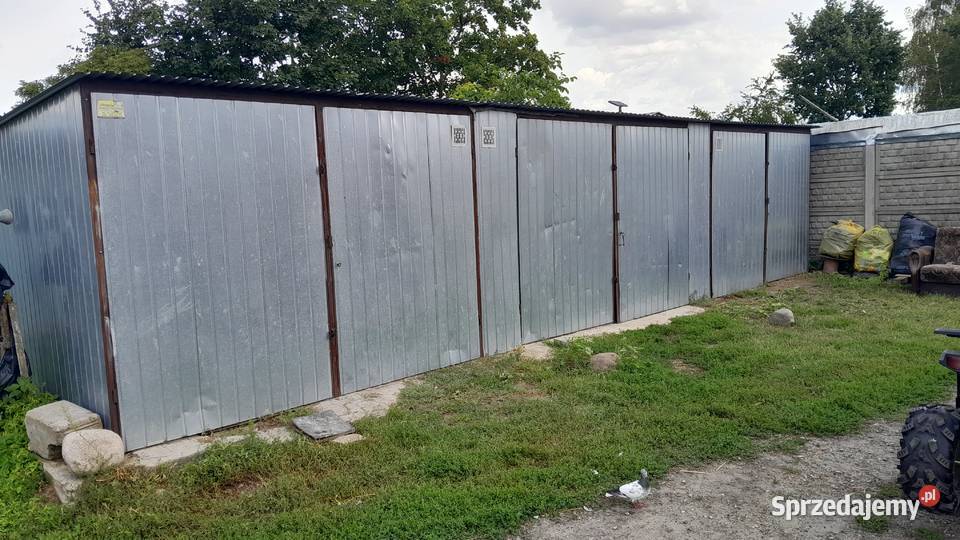 Garaże blaszane 10x5 skręcane 3x5 4x53x5