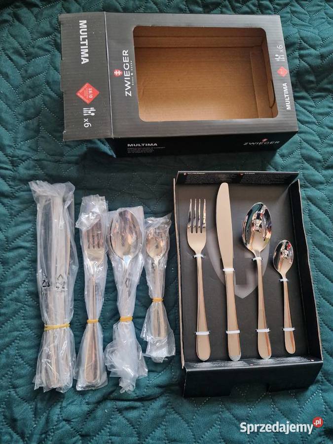 NOWY Zestaw sztućców ZWIEGER Multima 24 elementy Wrocław