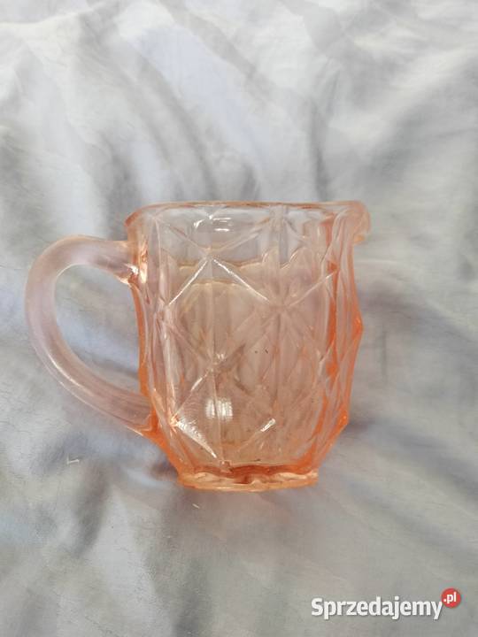 Mlecznik różowy Rozalinowy szkło dzbanuszek Pozostałe zachodniopomorskie Choszczno