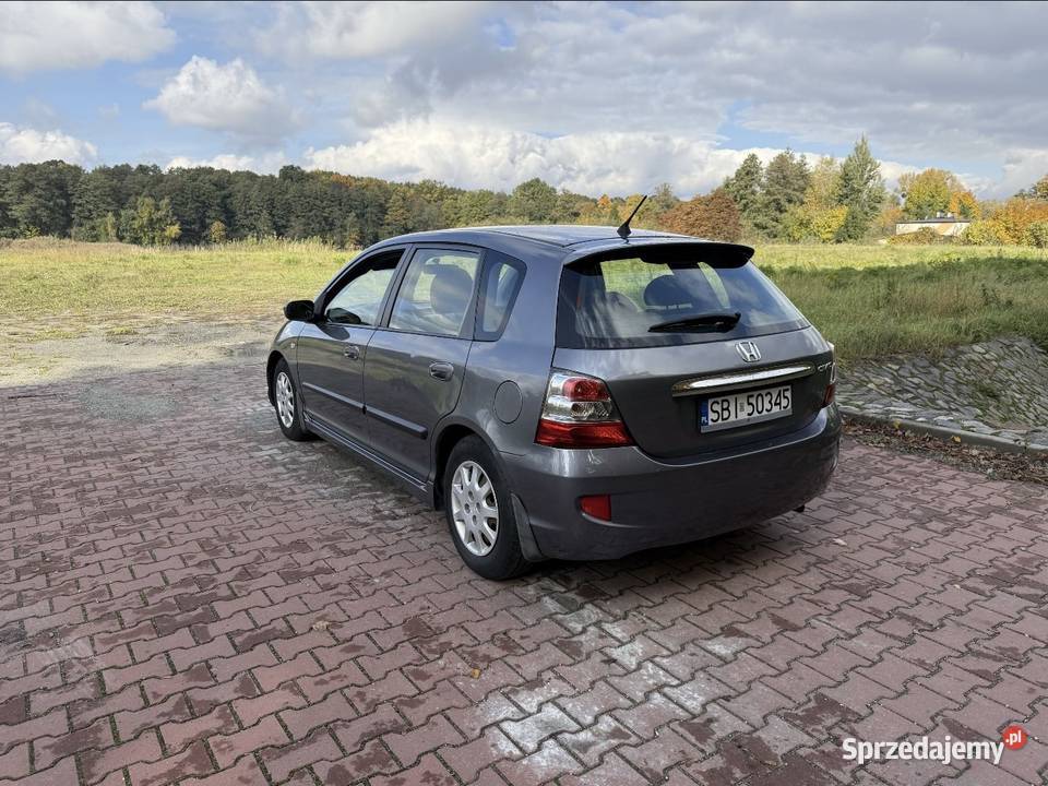 Honda Civic 5d 14 Vtec Zadbana 2005 LIFT 1400cm3 Rydułtowy
