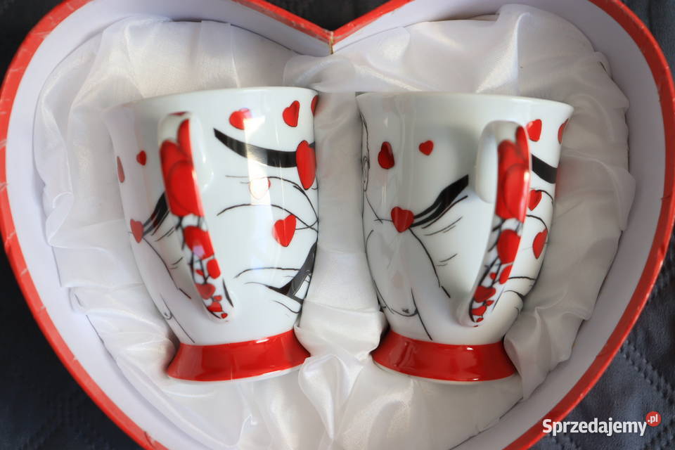 Kubki porcelanowe Adam Ewa Sagrado zakochanych mazowieckie Warszawa