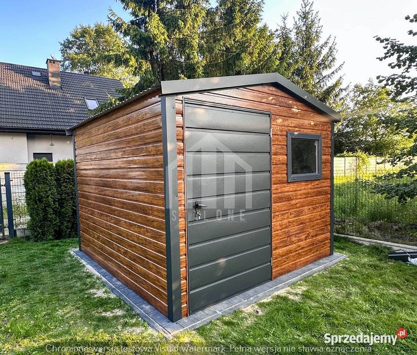Schowek domek ogrodowy 25x25m drzwi okno łódzkie sprzedam
