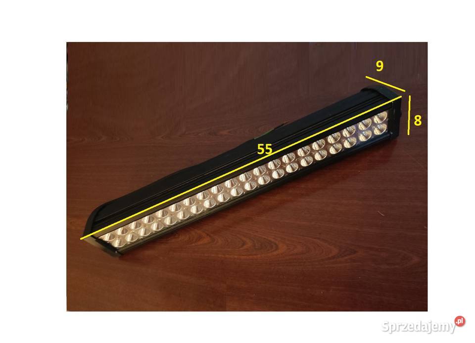 panel świetlny led bar lampa podłużna podwójna świętokrzyskie Kielce